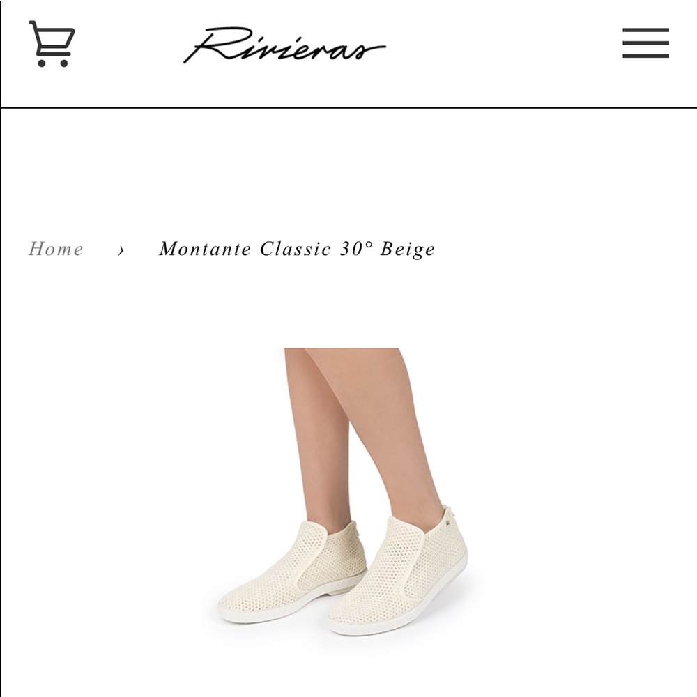 Rivieras Montante Classic 30 Beige Booties sz 36